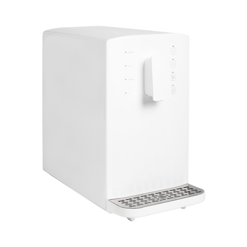 Toimistotyötason kuohuviini -annostelija kosketuspainikkeella