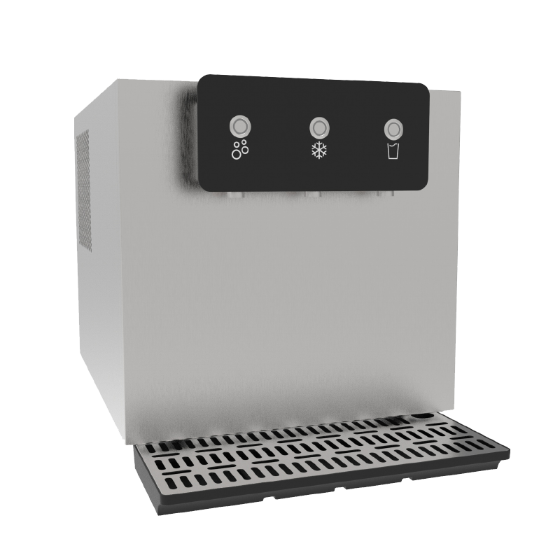 3 painikkeiden työtason kuohuviini -annostelija 